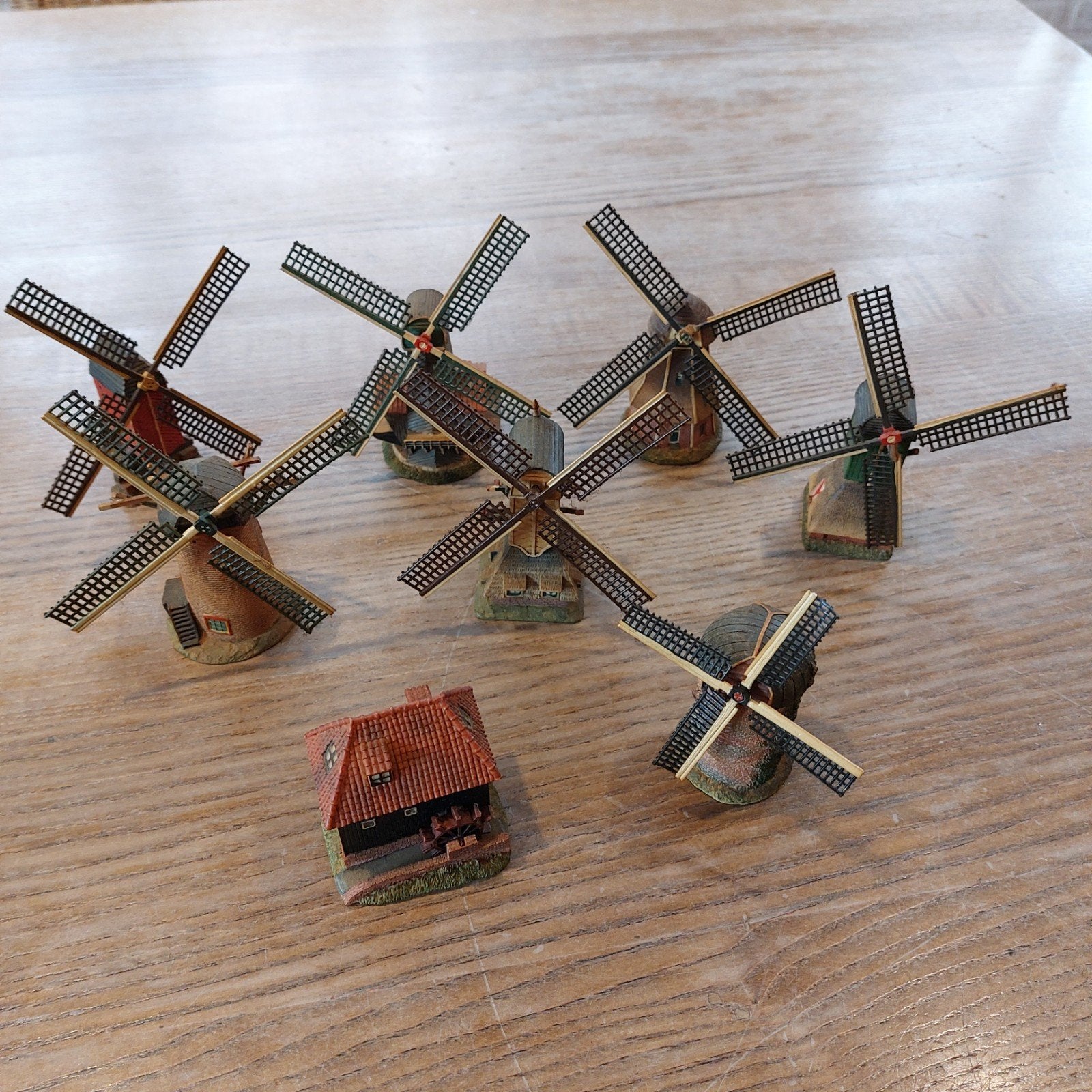 Hollands Glorie Molens - Complete set van 8 miniaturen, Ophalen of Verzenden, Zo goed als nieuw
