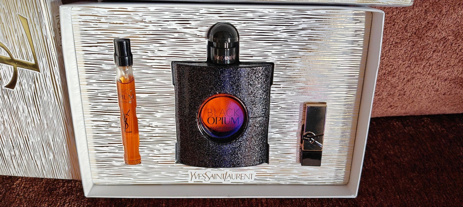YSL Black Opium parfum set, Ophalen of Verzenden, Nieuw
