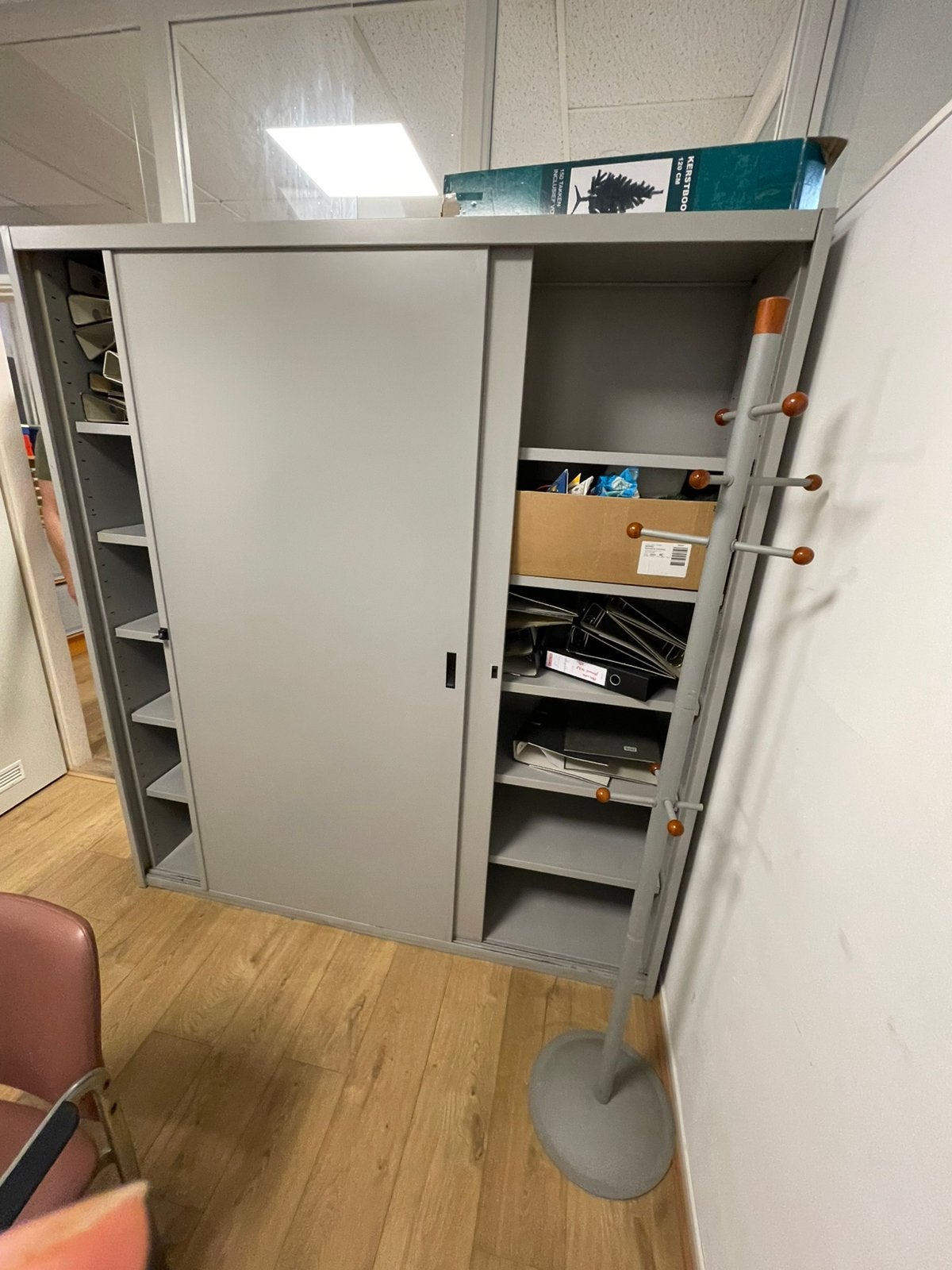 GRATIS ijzeren archiefkast oude ijzer, Ophalen, Gebruikt, 150 tot 200 cm, Metaal