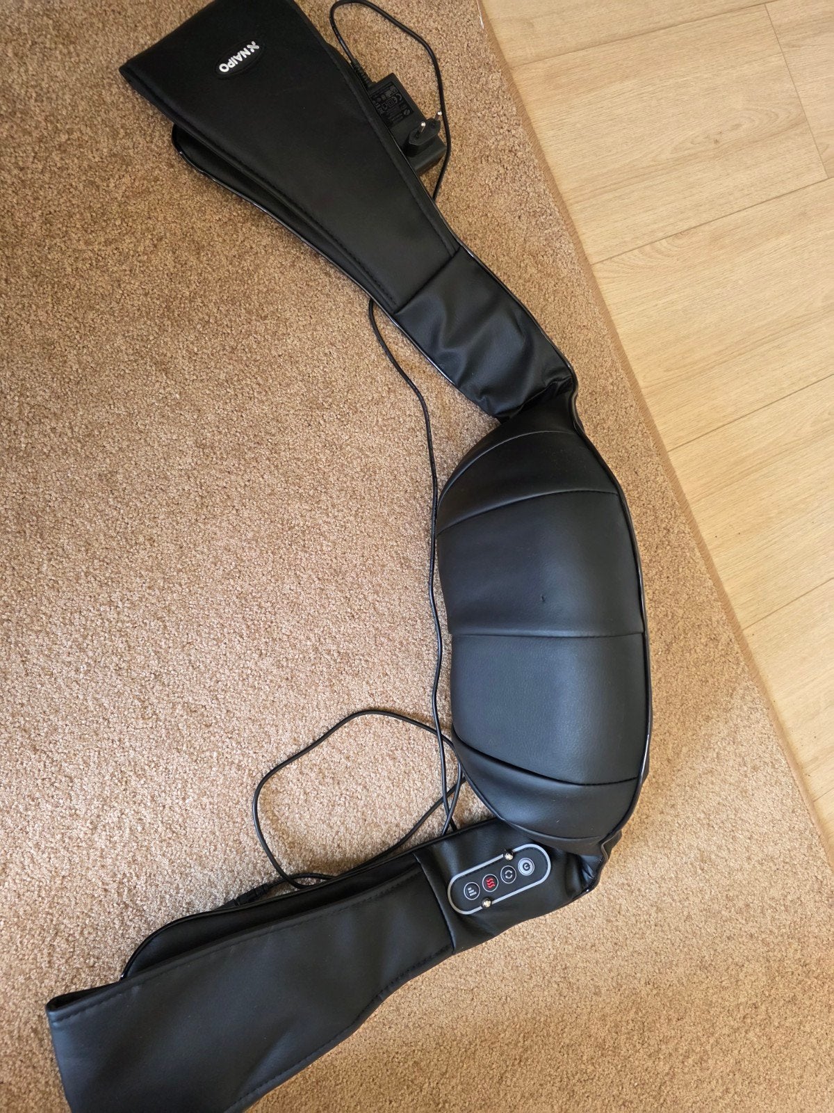 Naipo Schouder Massage Machine met Warmtefunctie, Sport en Fitness, Ophalen of Verzenden, Zo goed als nieuw, Apparaat