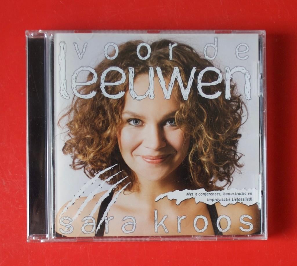 cd Sara Kroos Voor de leeuwen 2012 conferences + liedjes, Ophalen of Verzenden, Zo goed als nieuw