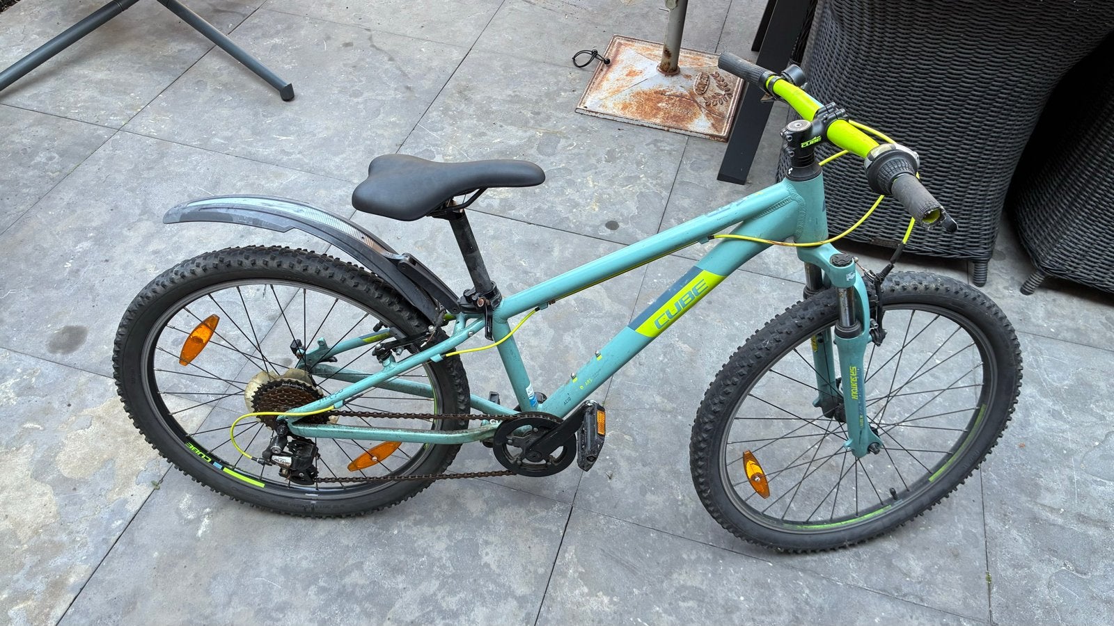 Cube Acid Race 240 Kinderfiets -, Fietsen en Brommers, Fietsen | Kinderfietsjes, Ophalen, Gebruikt, Velgrem, 20 inch of meer