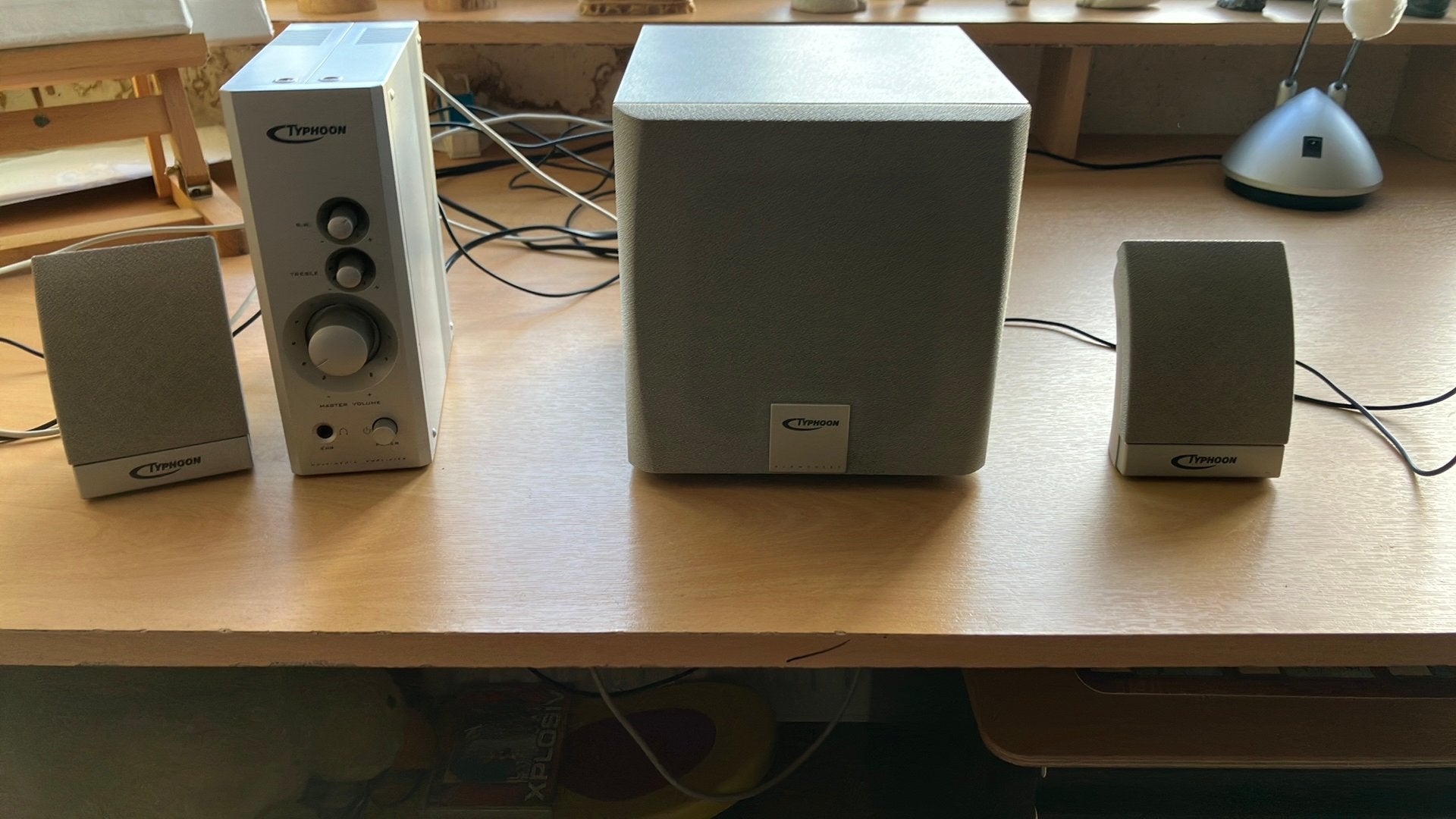 Typhoon Multimedia Speakerset voor pc/laptop, Ophalen of Verzenden, Zo goed als nieuw, Typhoon