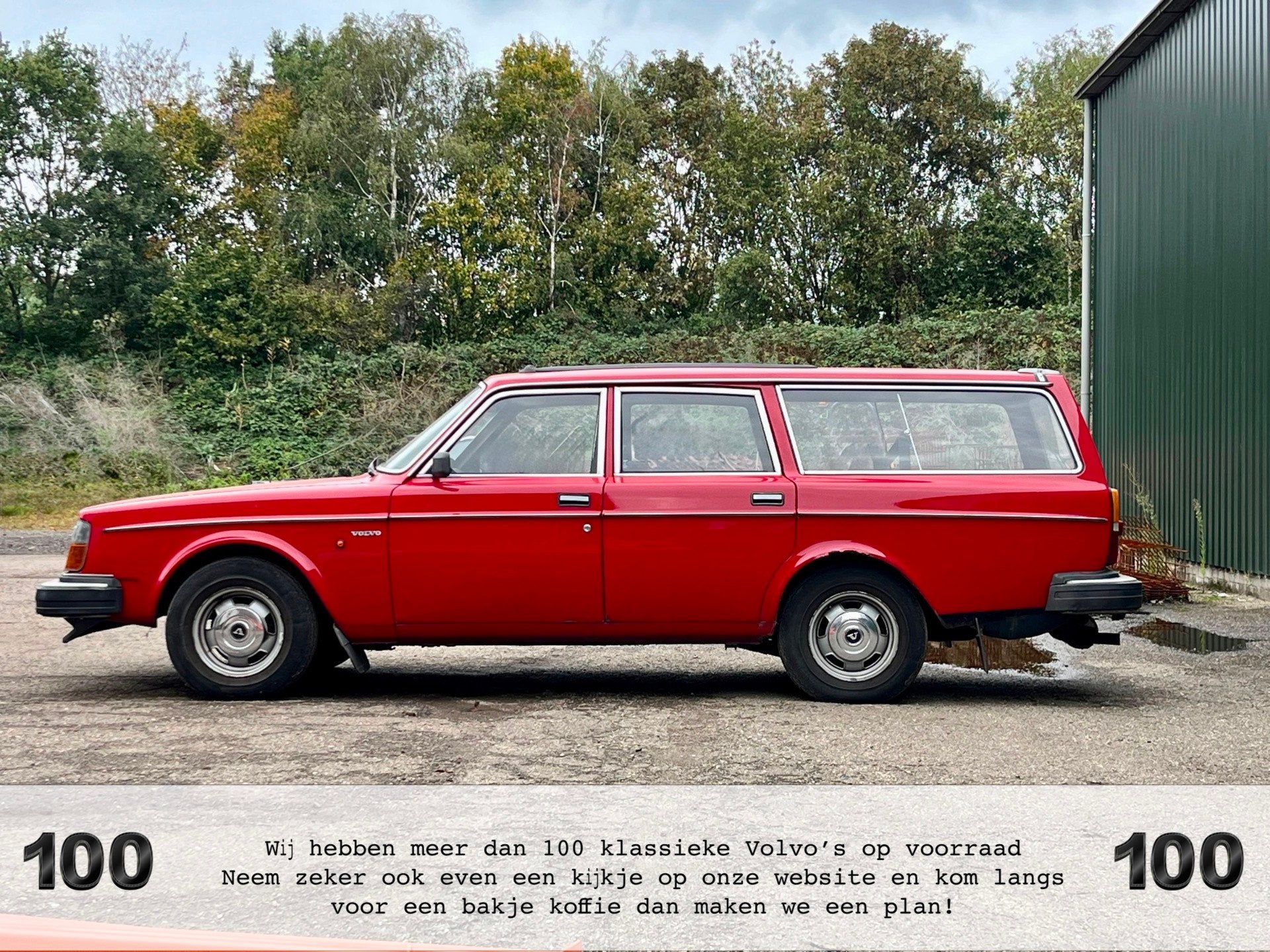 Volvo 245 2.1 GL, Auto's, Gebruikt, Overige modellen, 4 cilinders, Grijs