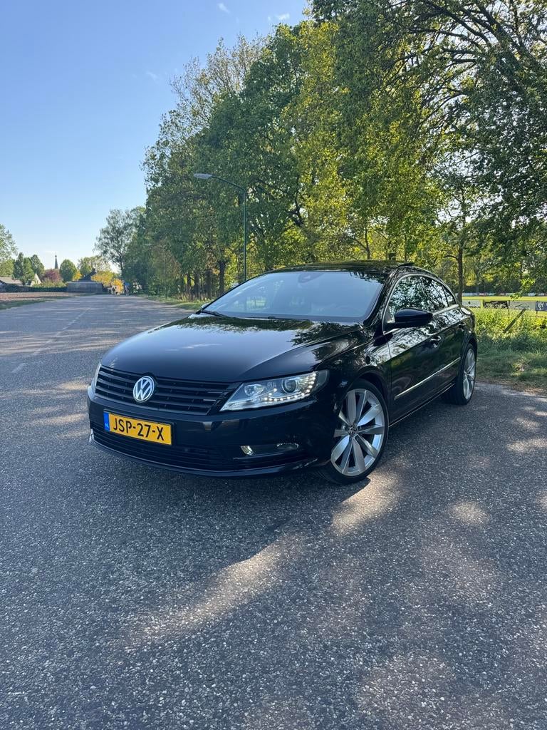 Volkswagen Passat CC 3.6 V6 FSI 300pk 4Motion 6-DSG 2014, Auto's, Automaat, Passat CC, 4 stoelen, Zwart