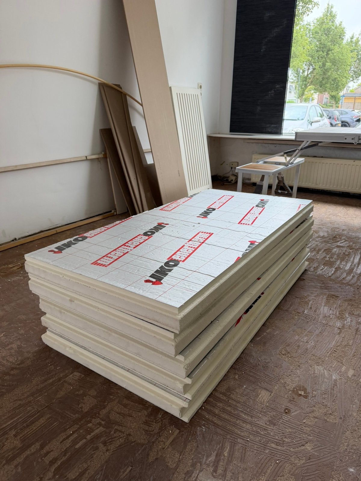 IKO Enertherm Isolatieplaat 1200x600x70, Ophalen, Nieuw, Laminaat