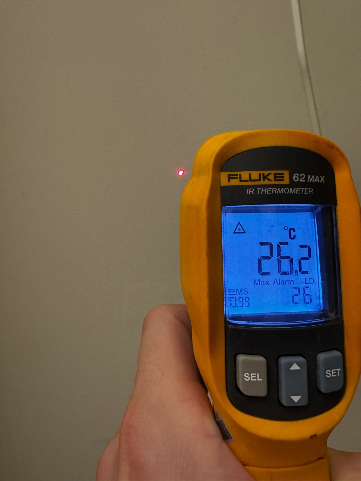 Fluke 62 Max IR Thermometer - In topstaat, werkt 100%, Ophalen of Verzenden, Zo goed als nieuw, Temperatuur