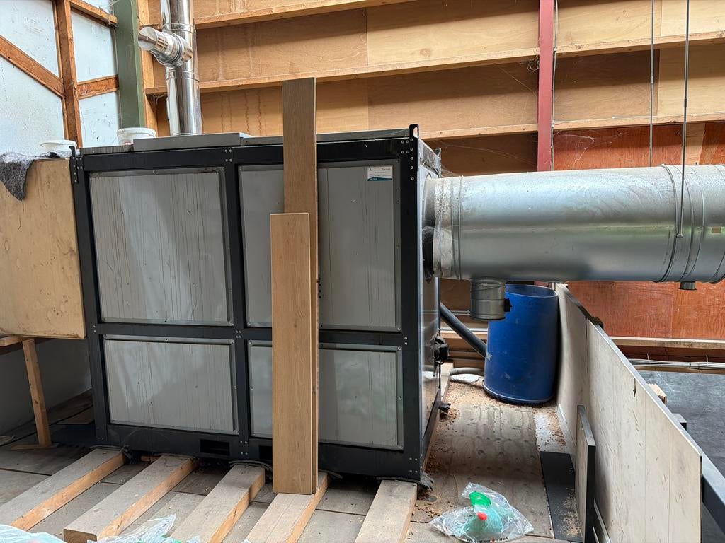 Lasco Biomassa Pelletkachel 150 kW - Industriële Verwarming, Ophalen, Gebruikt, Overige brandstoffen, Pelletkachel
