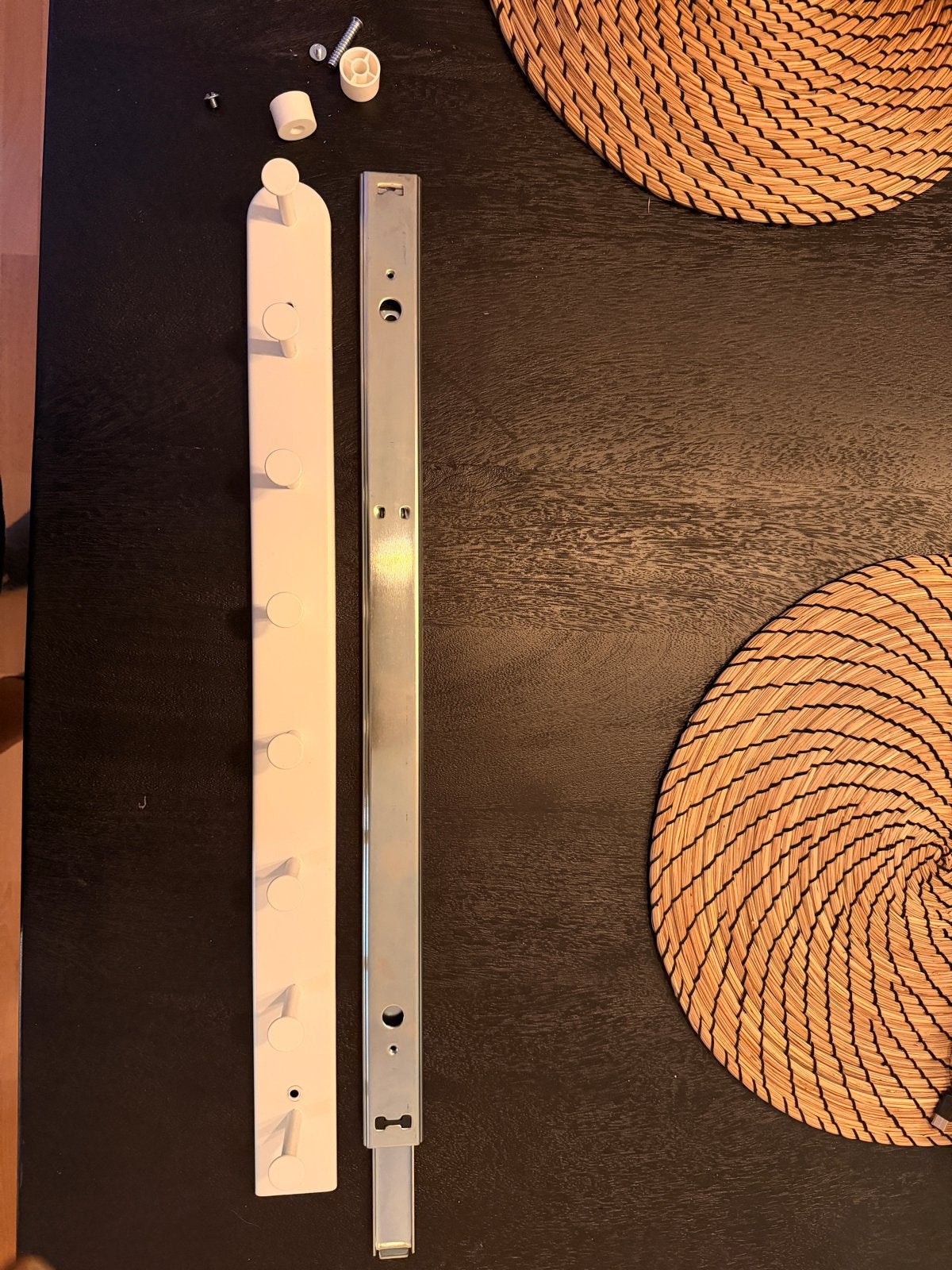 IKEA PAX uittrekbare hanger voor tassen/riemen (wit), Huis en Inrichting, Ophalen, Zo goed als nieuw