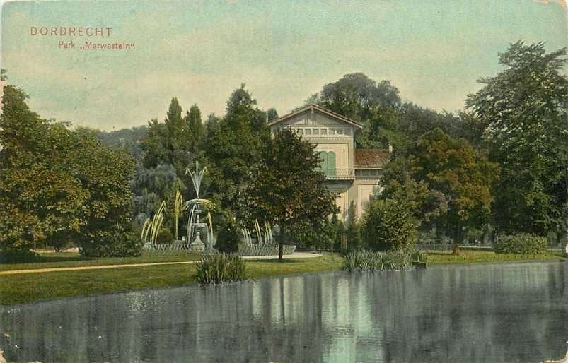 380-922-015 Dordrecht Park Merwestein, Verzenden, Voor 1920, Zuid-Holland