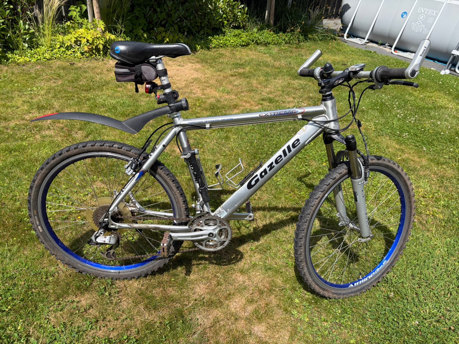 Gazelle mountainbike, Ophalen, Gebruikt, 26 inch, Velgrem