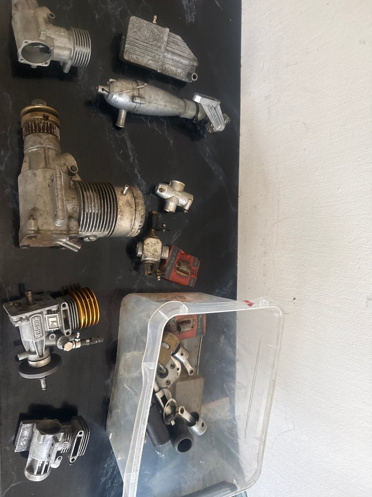 RC Nitro Motor Onderdelen - Diverse Motoren en Accessoires, Gebruikt, Ophalen of Verzenden, Onderdeel, Nitro
