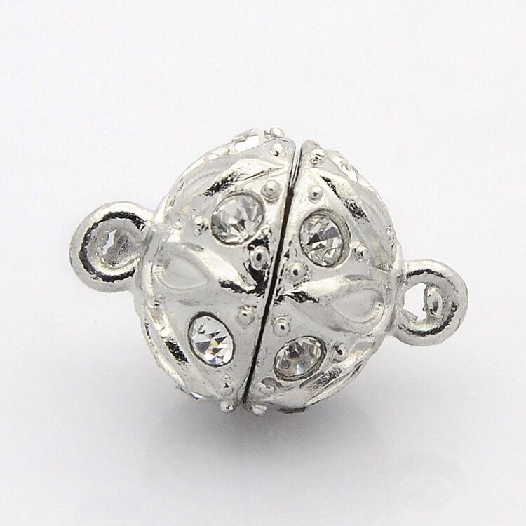 Groot magnetisch slot met strass, SINO-SEAR GmbH, Feuerbachstrasse11, Potsdam, Germany, Nieuw, Ophalen of Verzenden