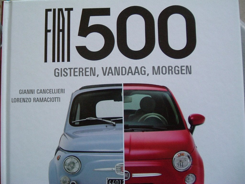 FIAT 500 gisteren, vandaag, morgen., Ophalen of Verzenden, Zo goed als nieuw, Overige merken, A. Bruni
