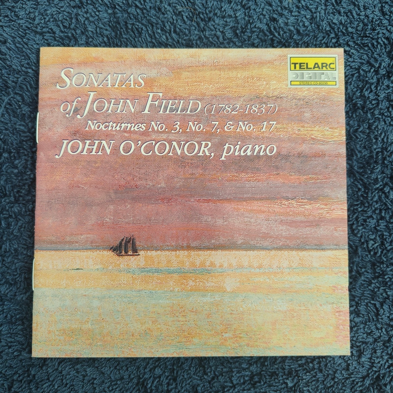 John Field - Son. & Nocturnes - John O'Conor, Piano TELARC, Inclusief boekje, Gebruikt, Overige componisten, Ophalen of Verzenden