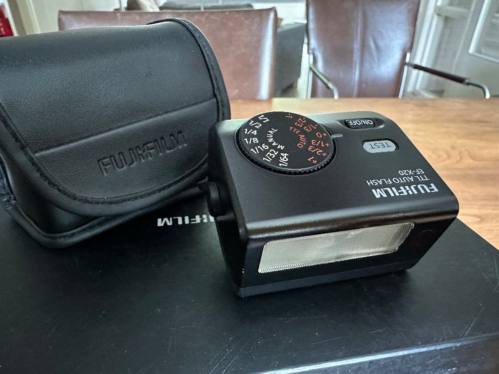 Fujifilm EF-X20 flitser, Ophalen of Verzenden, Zo goed als nieuw, Overige merken