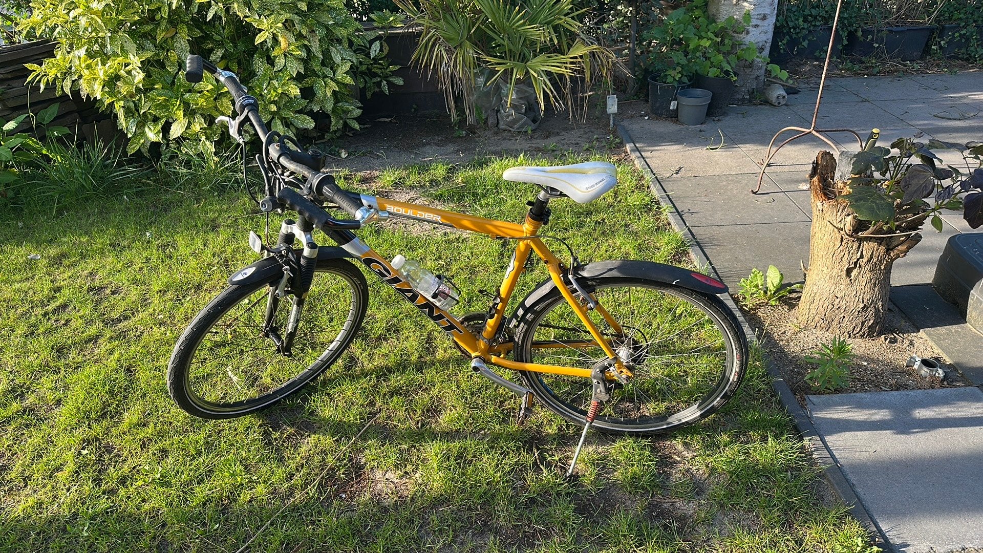 Giant boulder mountainbike, 26 inch, Zo goed als nieuw, Meer dan 20 versnellingen, Giant