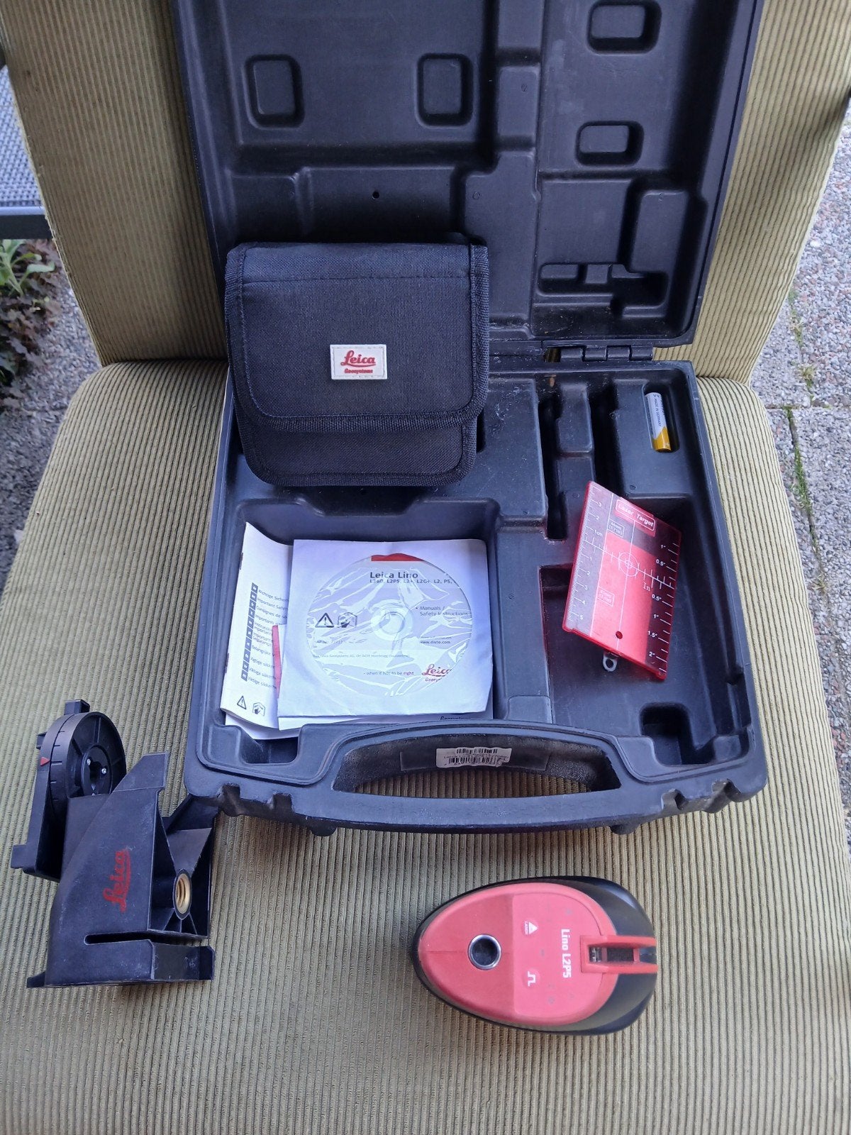 Leica L2P5 laser, Doe-het-zelf en Verbouw, Meetapparatuur, Ophalen of Verzenden