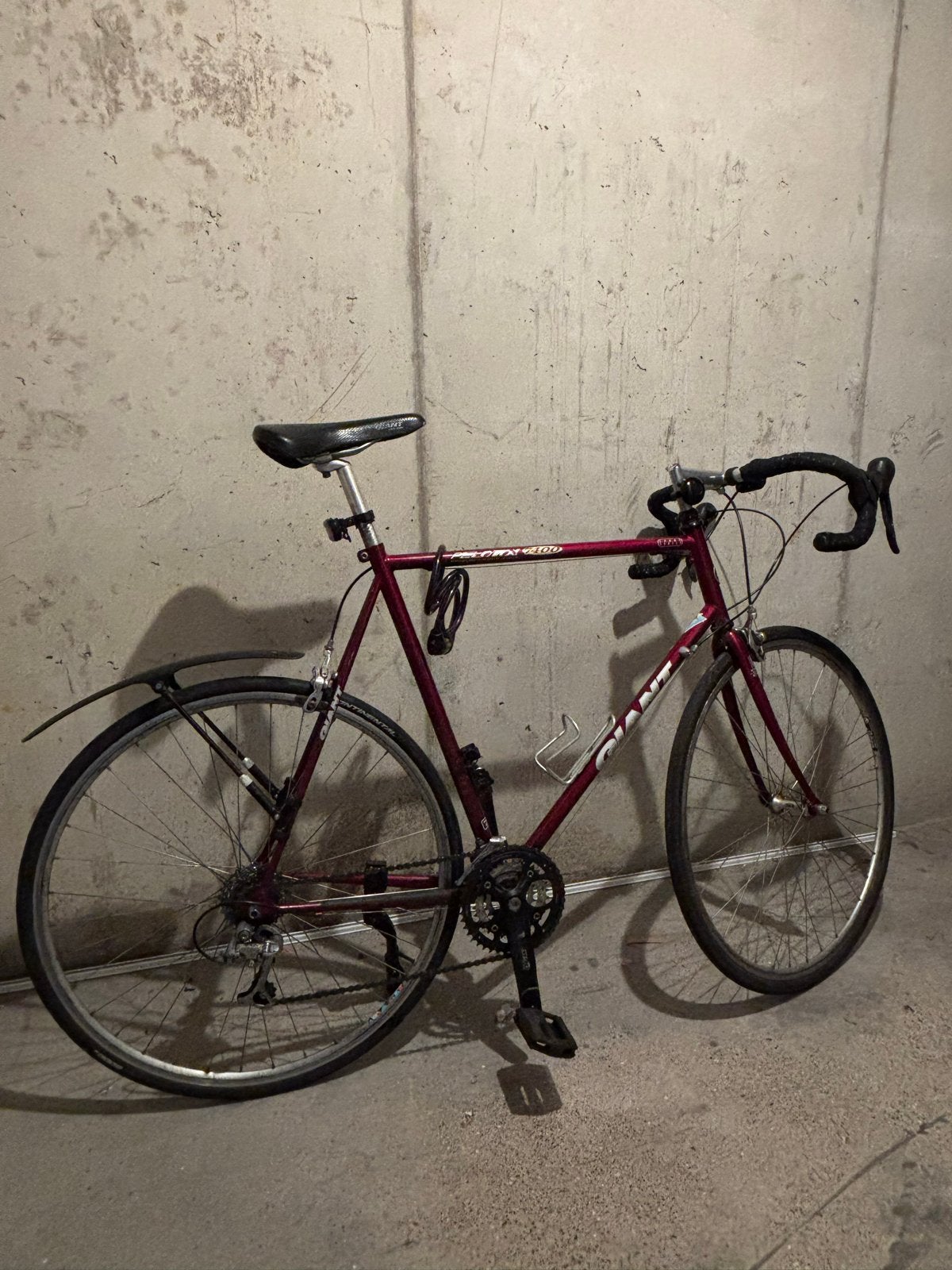 Giant Peloton 7400 racefiets 60cm, Ophalen, Gebruikt, Aluminium, Giant