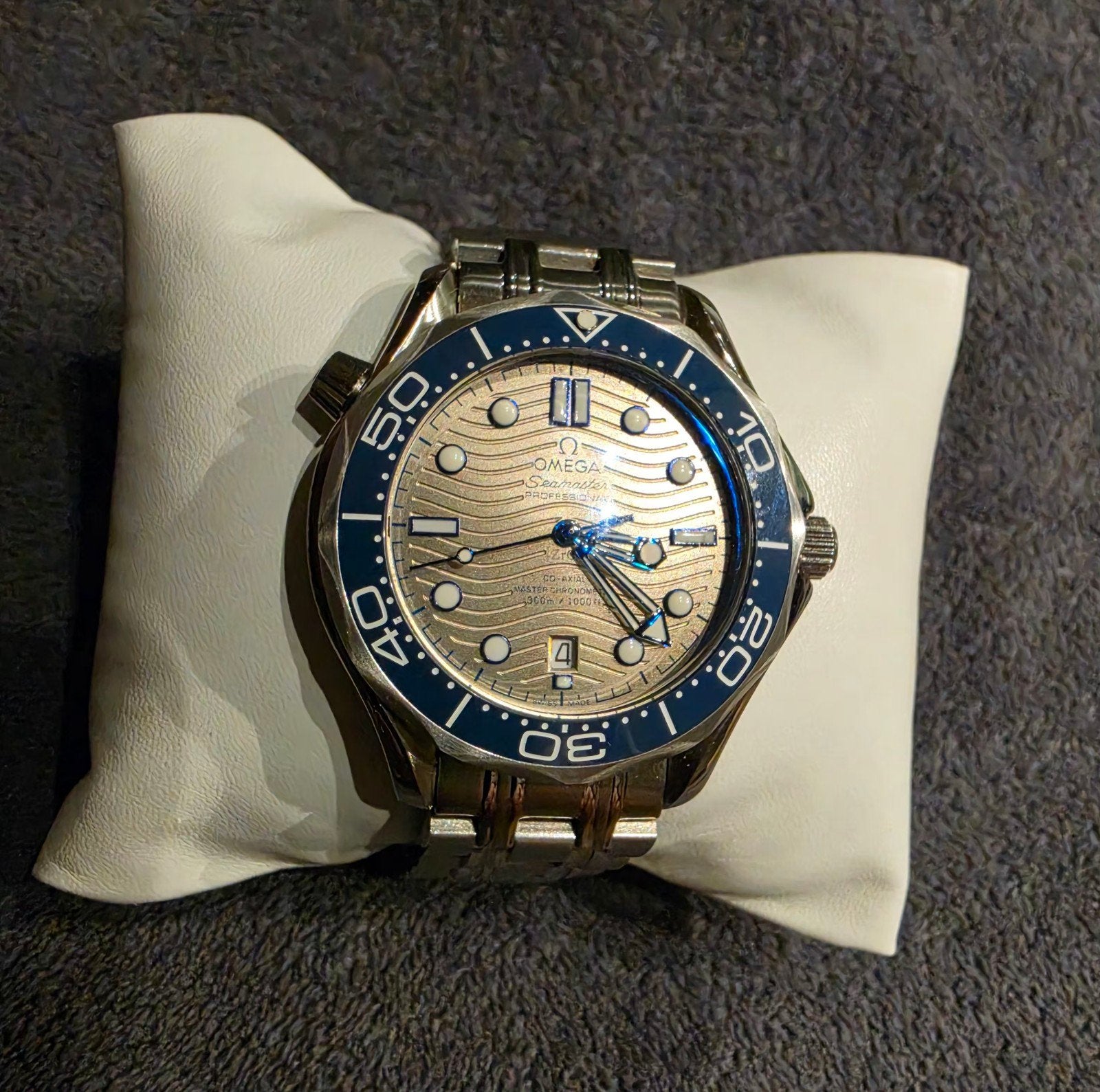 Omega Seamaster, Staal, Staal, Nieuw, Ophalen of Verzenden