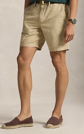 Polo Ralph Lauren Beige Shorts, Beige, Ophalen of Verzenden, Polo Ralph Lauren, Maat 56/58 (XL)