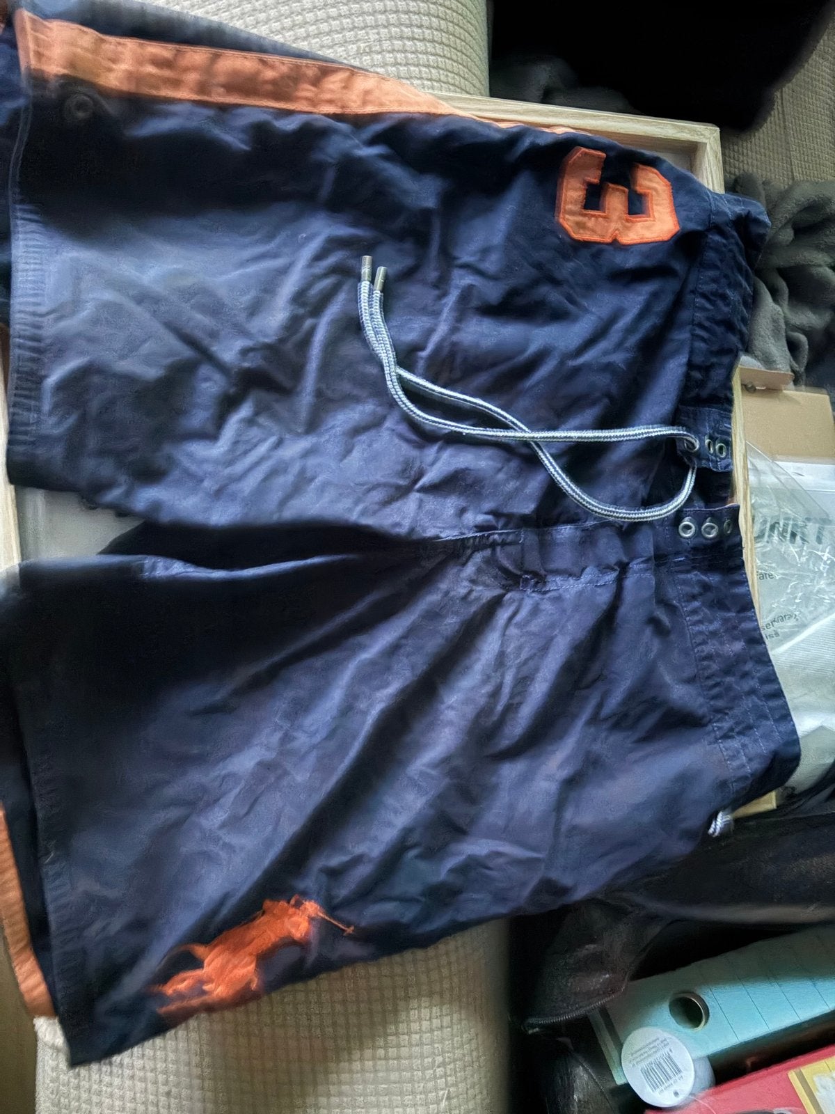 Polo Ralph Lauren Zwemshort - Maat L, Ophalen of Verzenden, Maat 52/54 (L), Blauw, Zwemshort