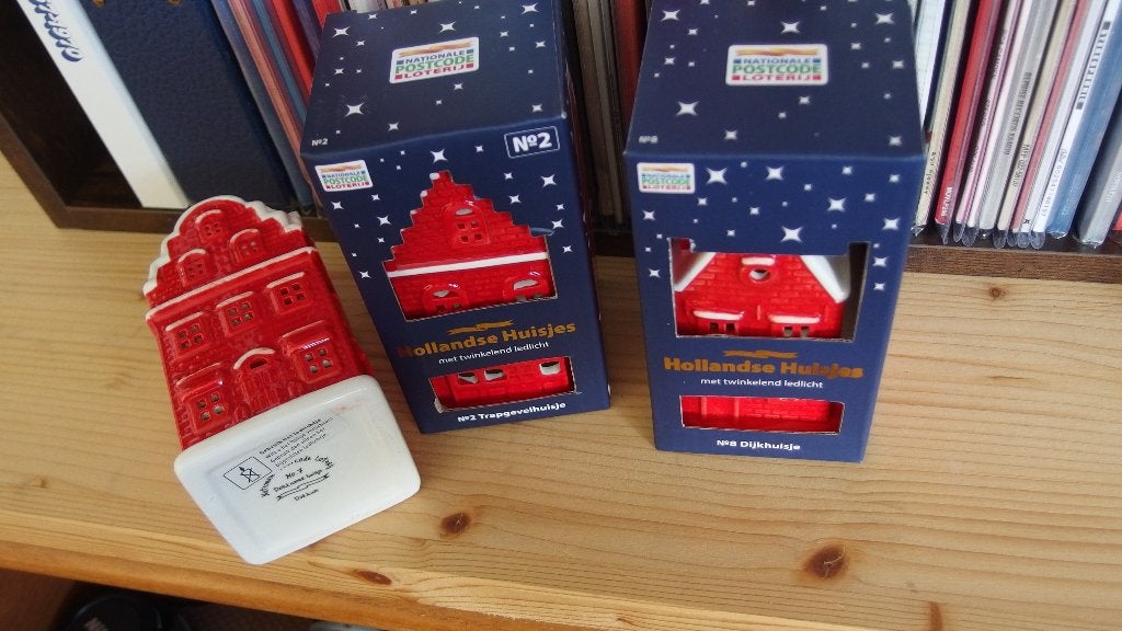 3 Hollandse Huisjes van de Nationale Postcode Loterij, Diversen, Ophalen of Verzenden, Nieuw
