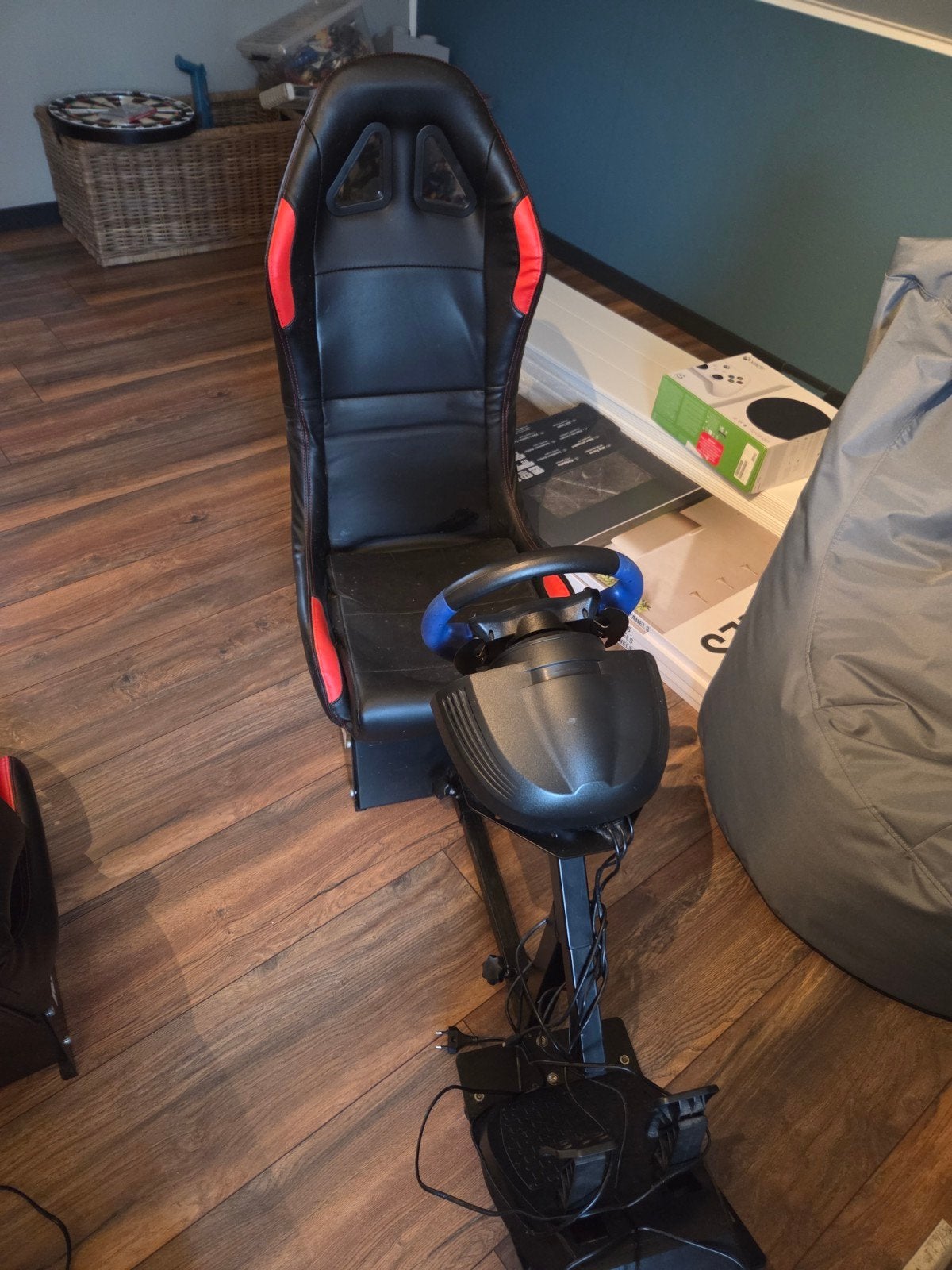 Thrustmaster T150 Racestuur met Playseat Racestoel, Ophalen, Racestoel, Gebruikt, PlayStation