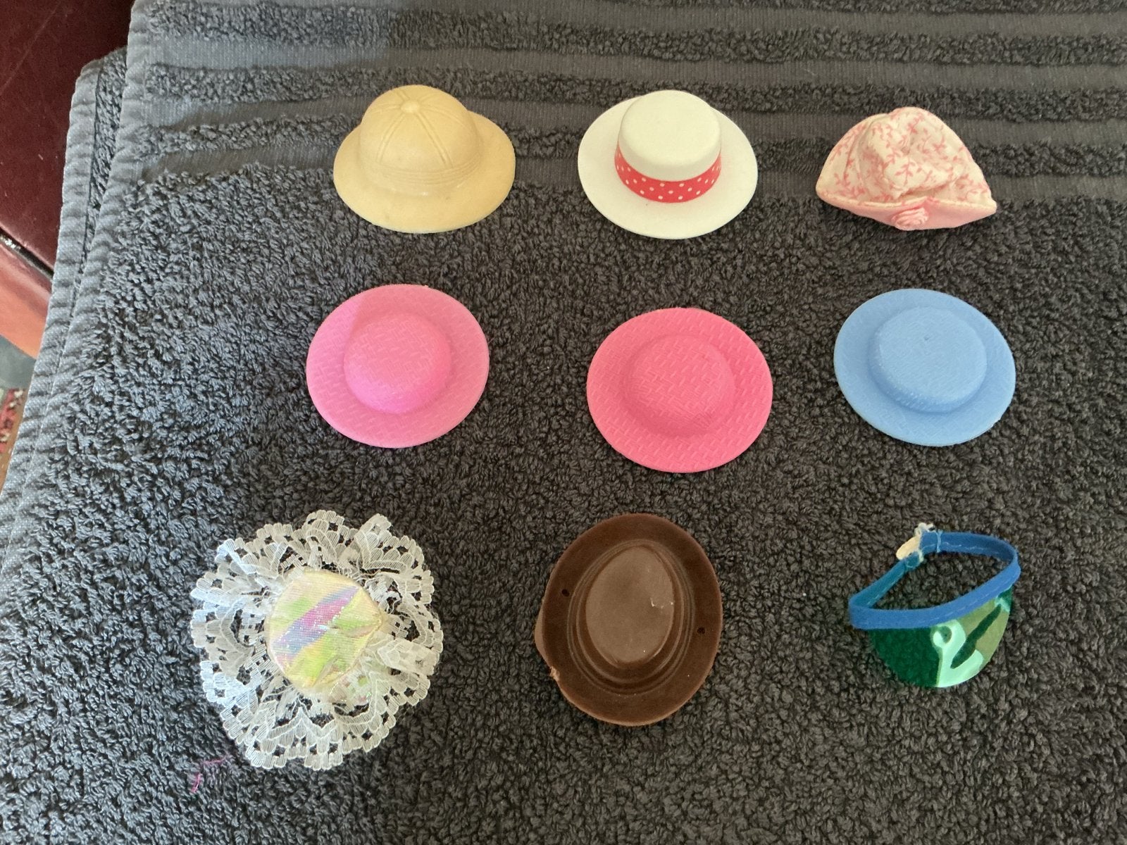 Vintage Barbie hoedjes - ook los te koop, Ophalen of Verzenden, Gebruikt