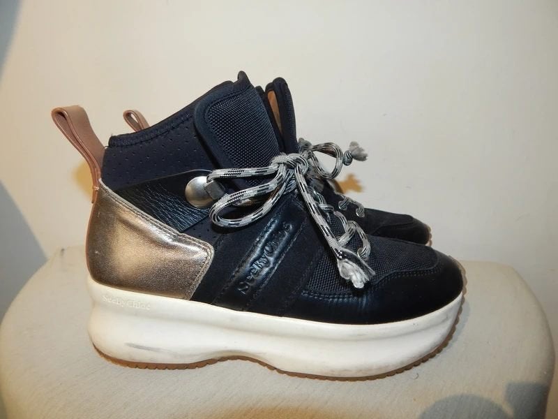 See by Chloe makkelijke schoenen hoger model soft shell 36, Overige kleuren, Verzenden, Gedragen, See by Chloé
