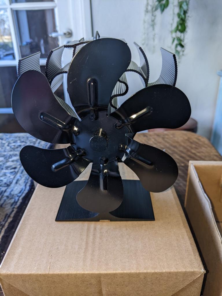Kachel fan ventilator voor hout kachel, Huis en Inrichting, Kachels, Ophalen of Verzenden, Vrijstaand, Hout, Nieuw