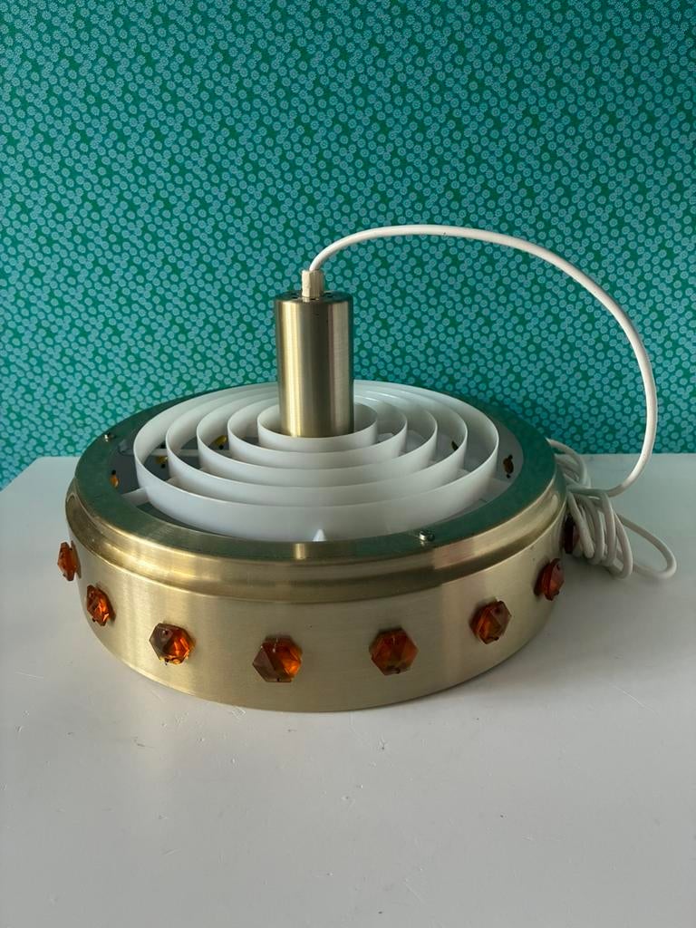Hanglamp Vitrika Denmark, Gebruikt, Vintage, Ophalen of Verzenden, Nvt