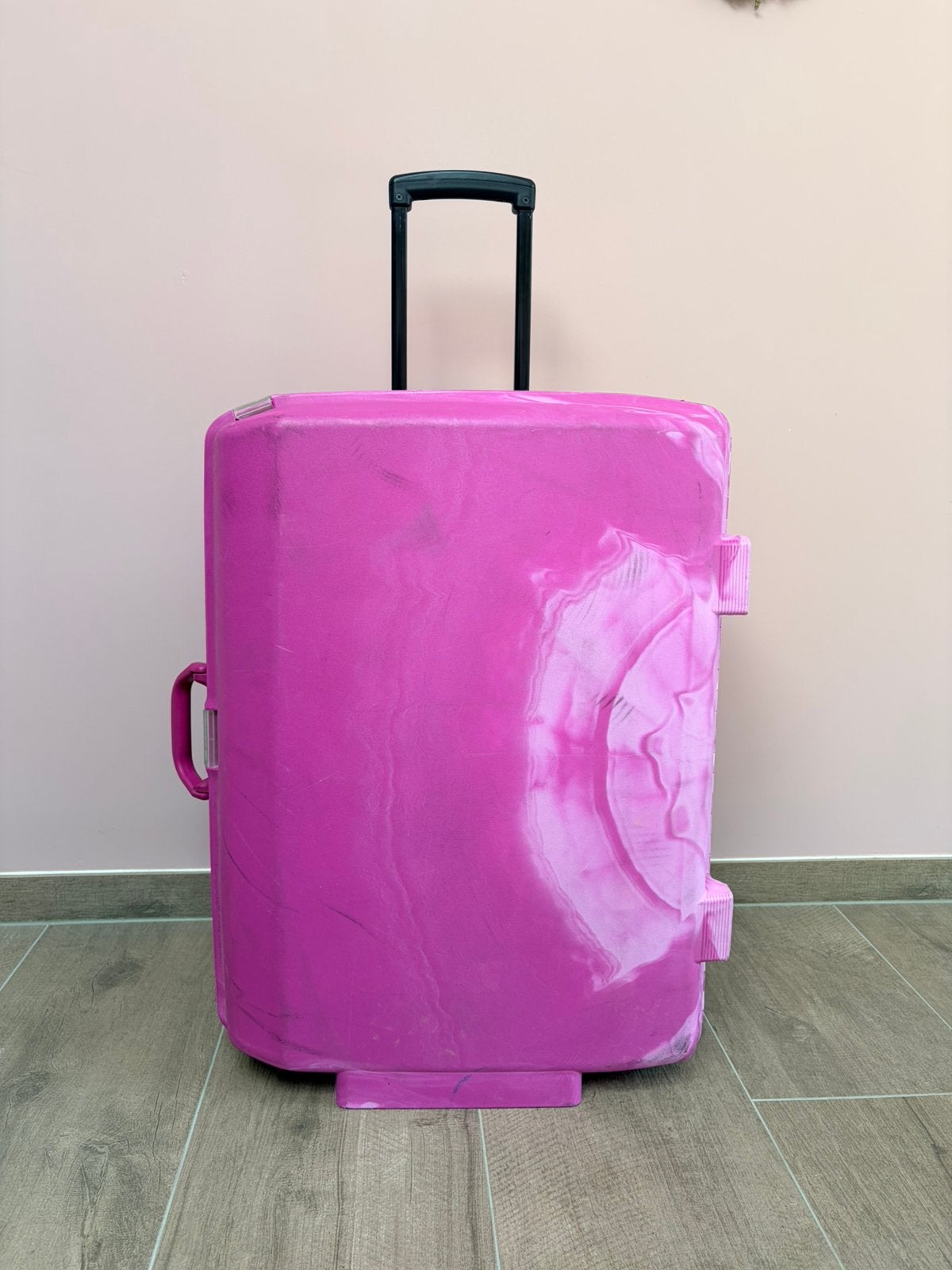 Roze Samsonite Koffer met Cijferslot, Sieraden, Tassen en Uiterlijk, Tassen | Reistassen en Weekendtassen, Ophalen, 40 tot 60 cm