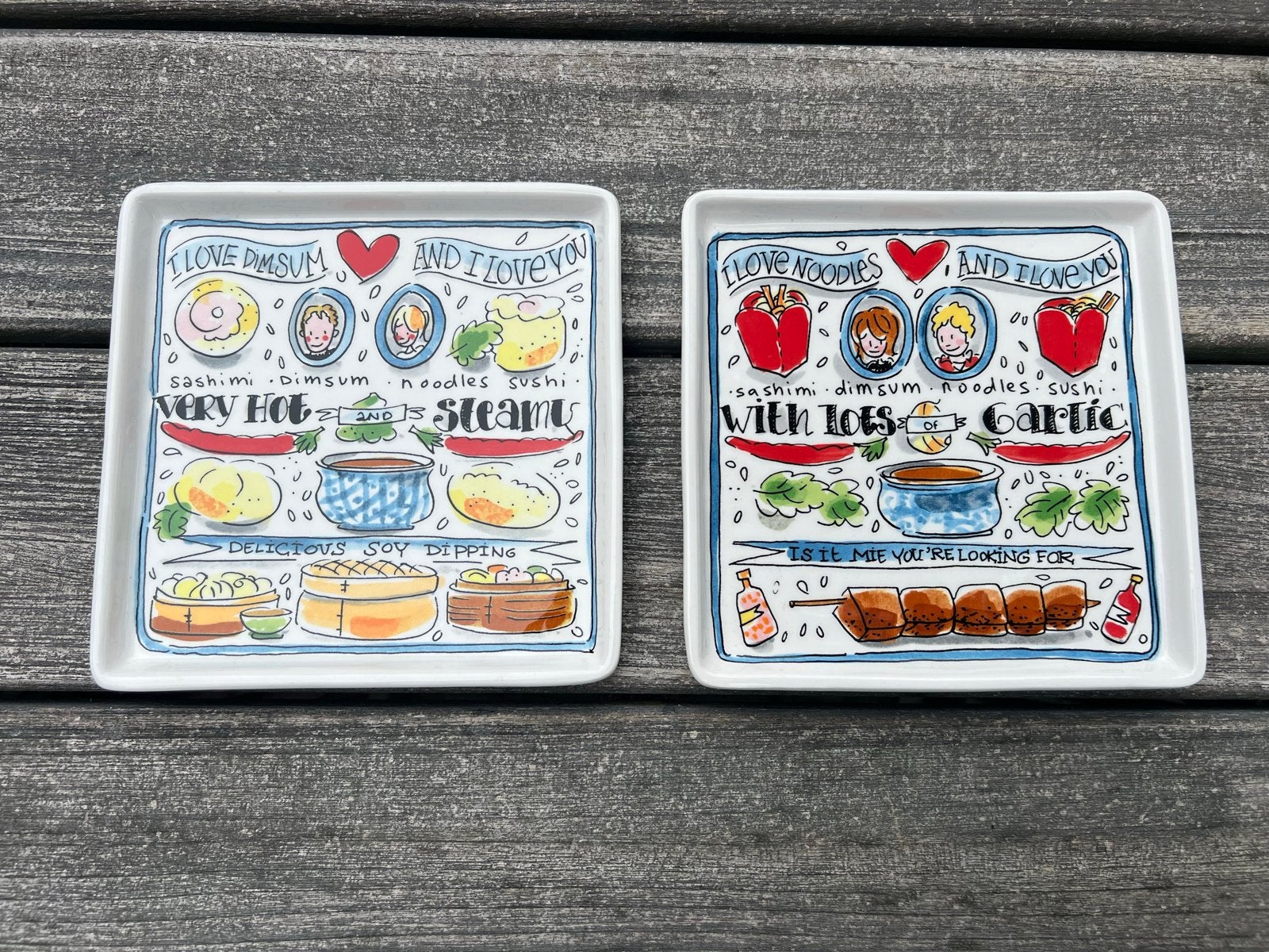 Sushi bordjes Blond Amsterdam, Huis en Inrichting, Ophalen, Blond Amsterdam, Overige materialen, Aziatisch