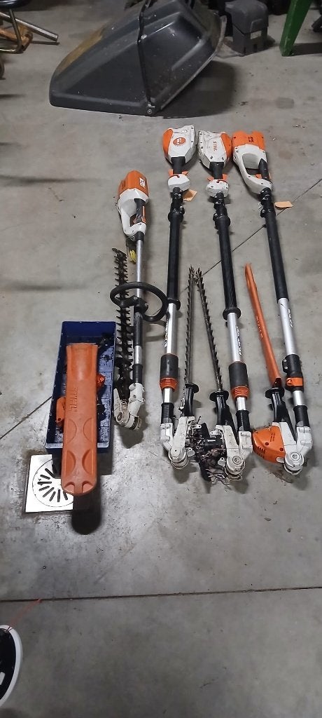 4x hoogsnoeiers Stihl HLA 85 / HLA 86 HLA 65 defect, Ophalen, Gebruikt, Overige soorten, STIHL