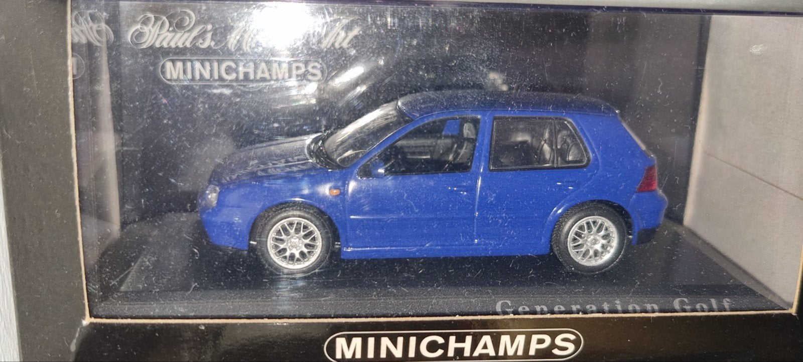 VW Golf 4 minichamps, Hobby en Vrije tijd, Ophalen of Verzenden, Zo goed als nieuw, Auto, MiniChamps