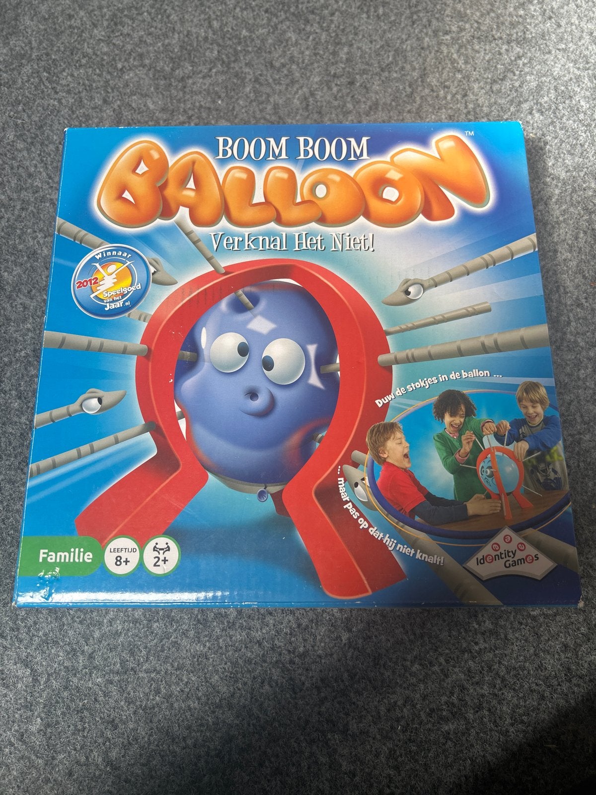 Boom Boom Balloon - Verknal Het Niet! (Excl. ballonnen), Drie of vier spelers, Ophalen of Verzenden, Gebruikt