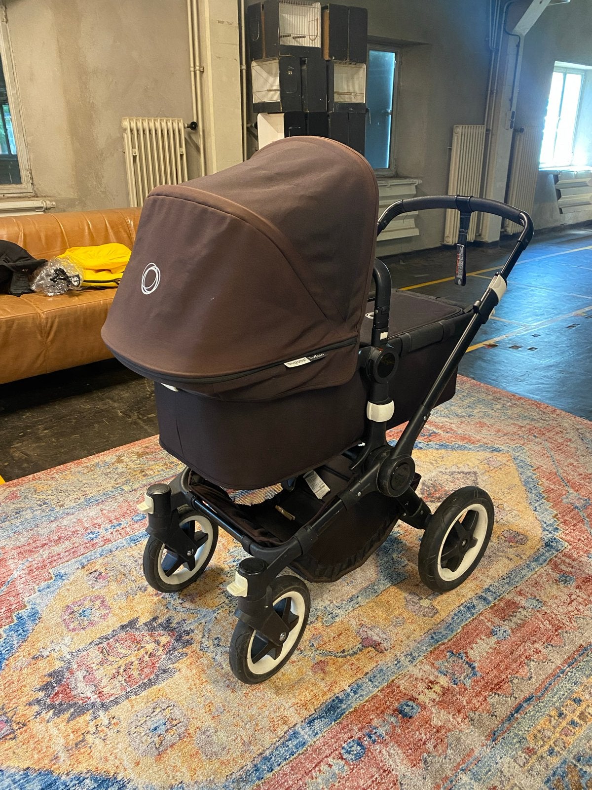 Bugaboo buffaloo Combiwagen met Reiswieg en Voetenzak, Ophalen, Gebruikt, Bugaboo, Combiwagen