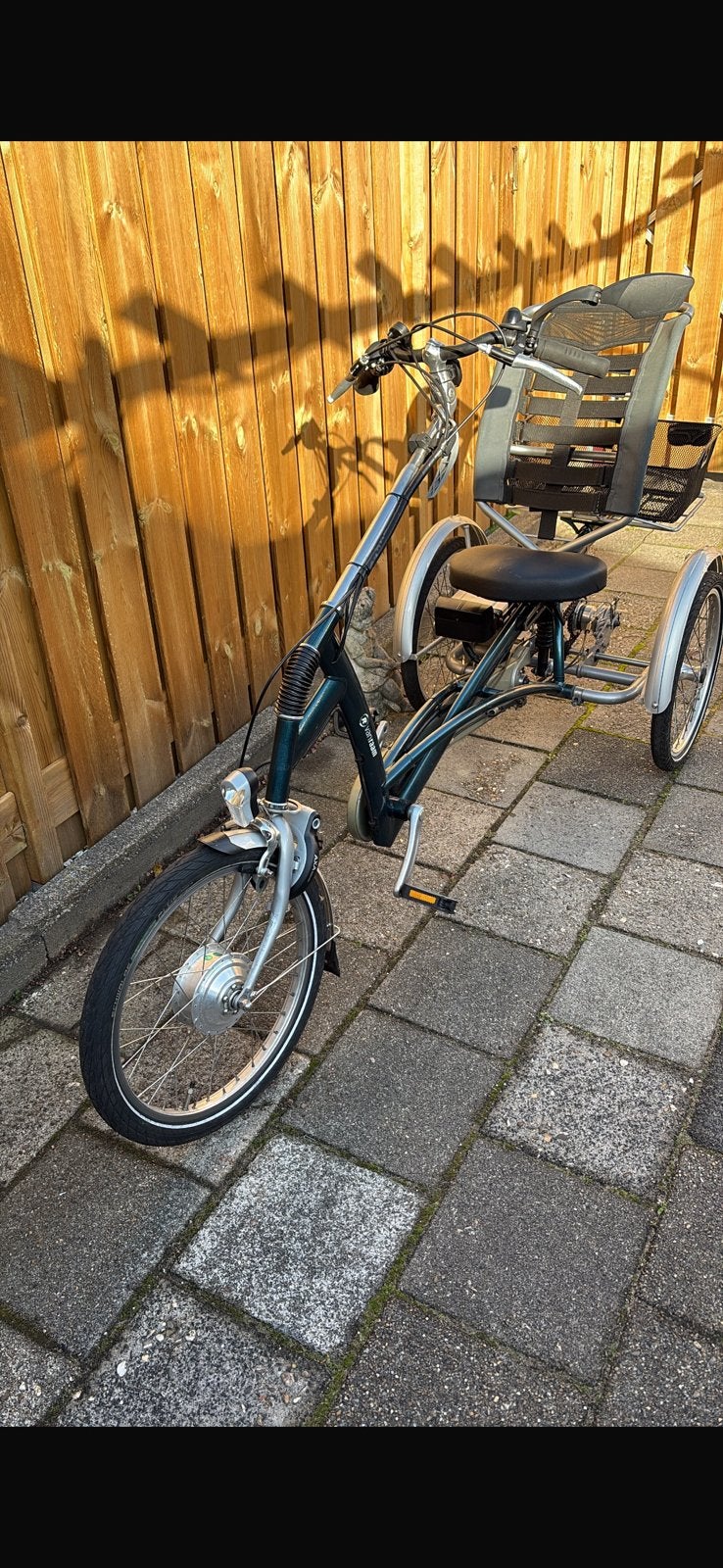 Vanraam  elektrische driewieler, Ophalen, Gebruikt