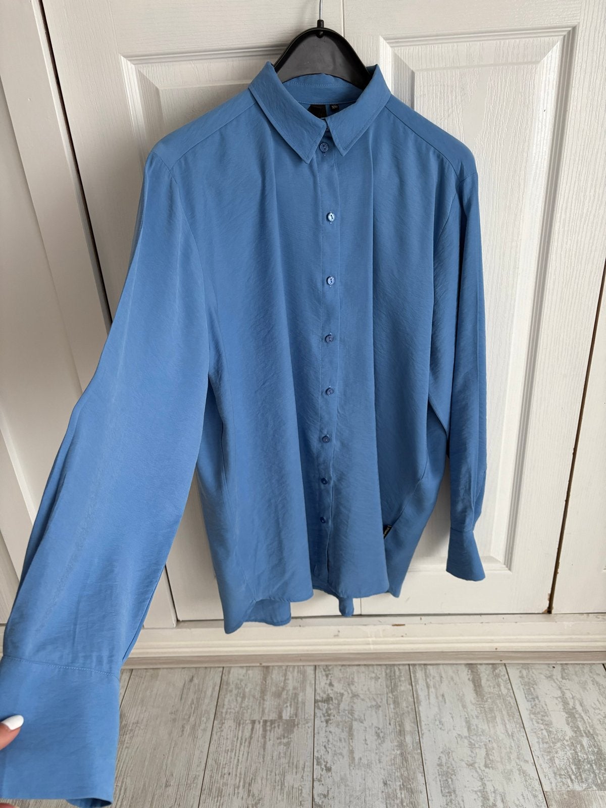 Je M'appelle blouse, maat XXL, blauw, Kleding | Dames, Blouses en Tunieken, Verzenden, Zo goed als nieuw, Maat 46/48 (XL) of groter