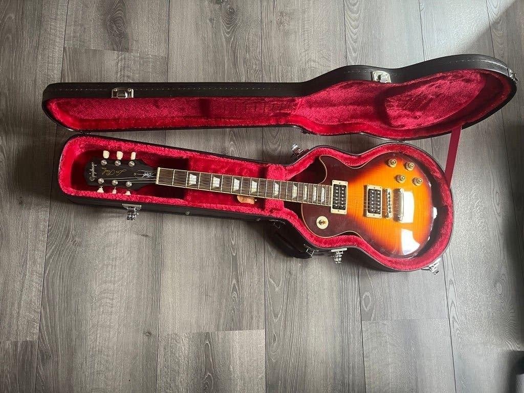 Epiphone Slash Les Paul, Ophalen, Zo goed als nieuw, Solid body, Epiphone