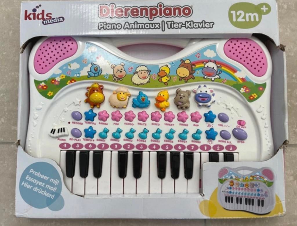 key board voor kinderen, ook met dierengeluiden, Muziek en Instrumenten, Keyboards, Zo goed als nieuw, Overige aantallen, Overige merken
