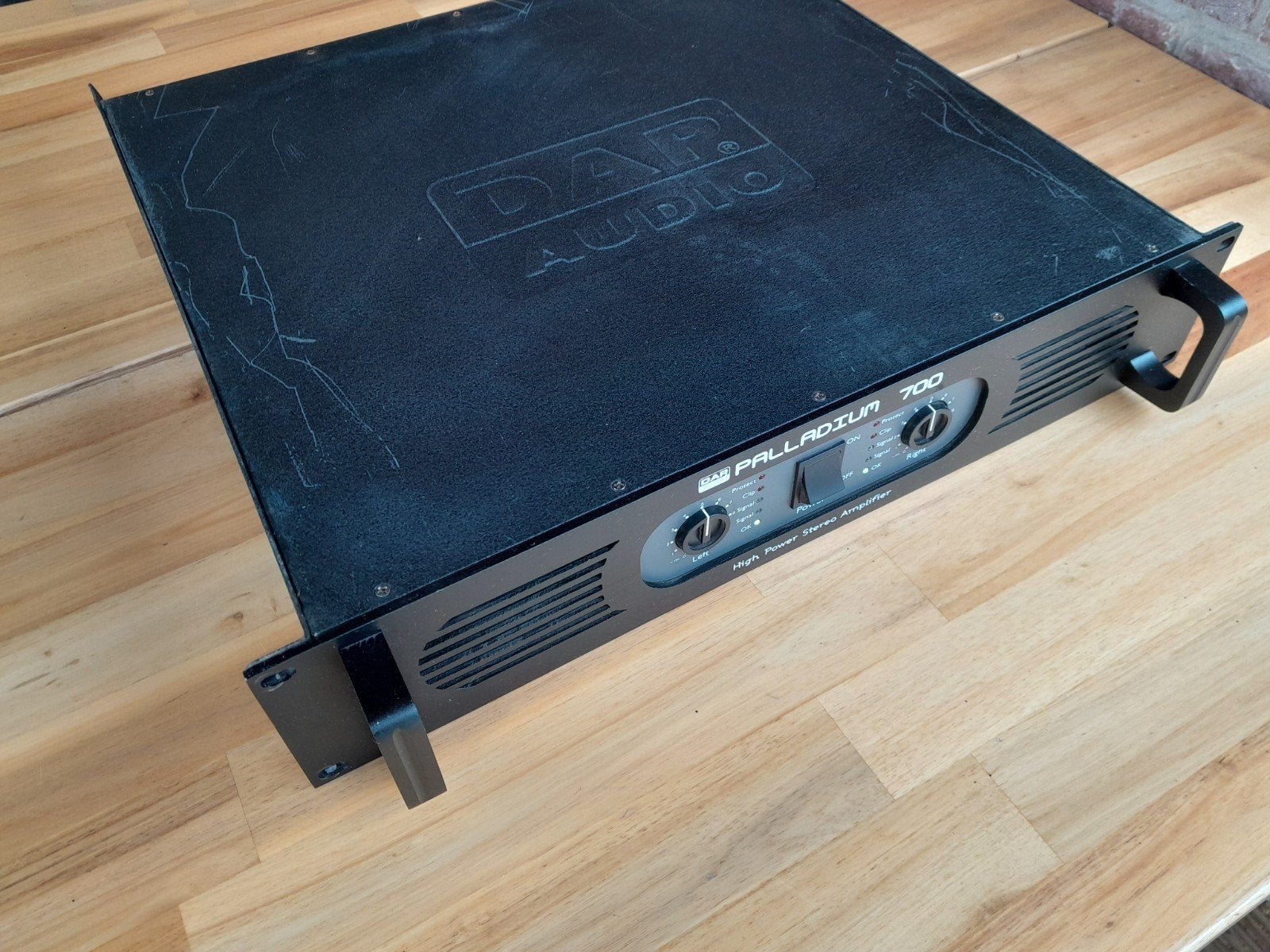 DAP Palladium 700 Vintage Versterker Audio Instalatie Radio, Gebruikt, Speakerset, Inclusief standaarden, Ophalen