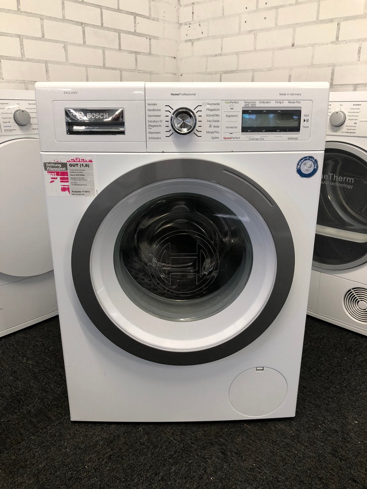 €275 Wasmachine Bosch Serie8 A+++ Met garantie ophalen, Ophalen, 1200 tot 1600 toeren, Minder dan 85 cm, Energieklasse A of zuiniger