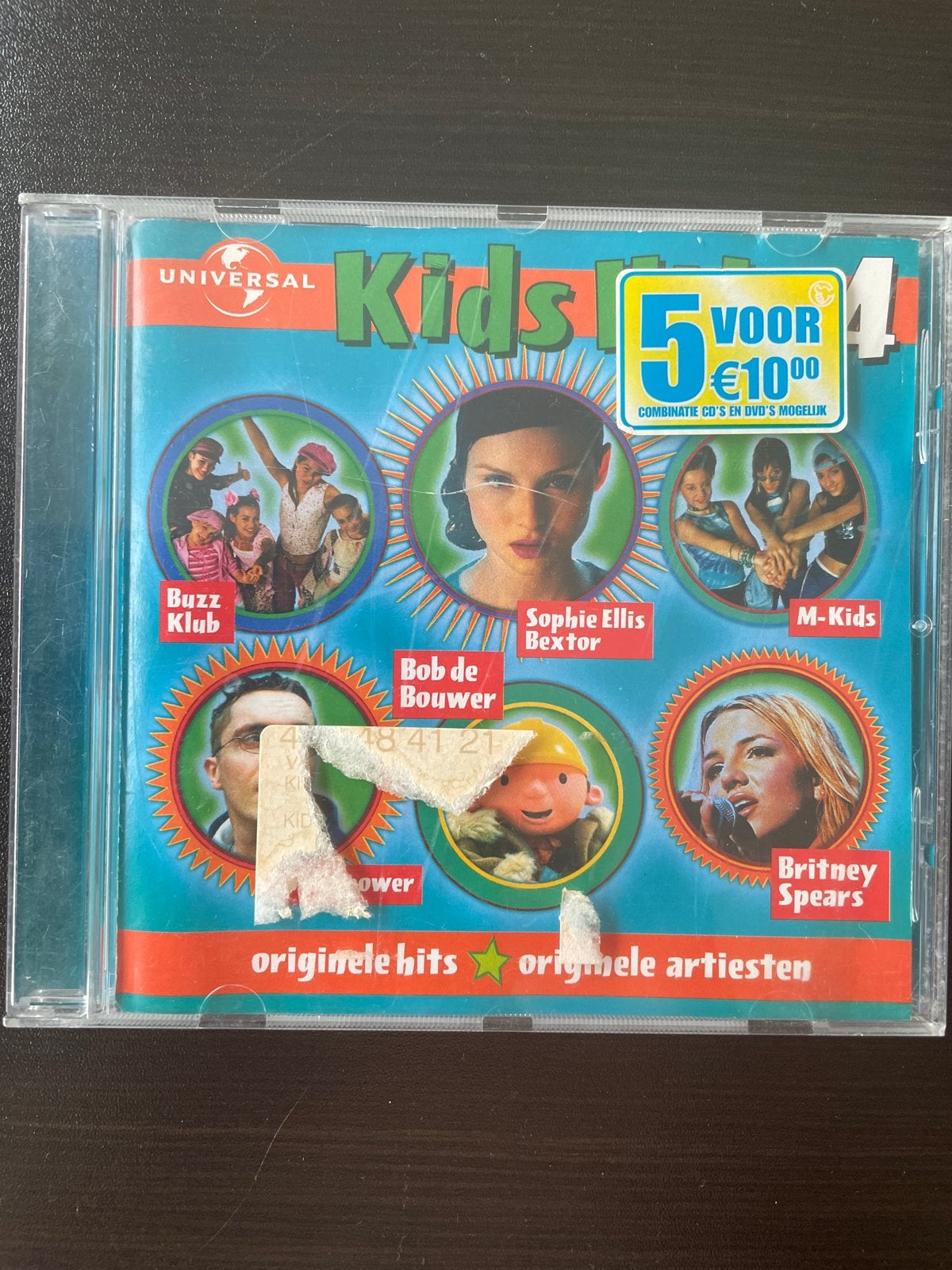 Kids Hits 4 CD - Originele Hits & Artiesten, Gebruikt, Met bonustracks, Ophalen of Verzenden, 3 tot 5 jaar