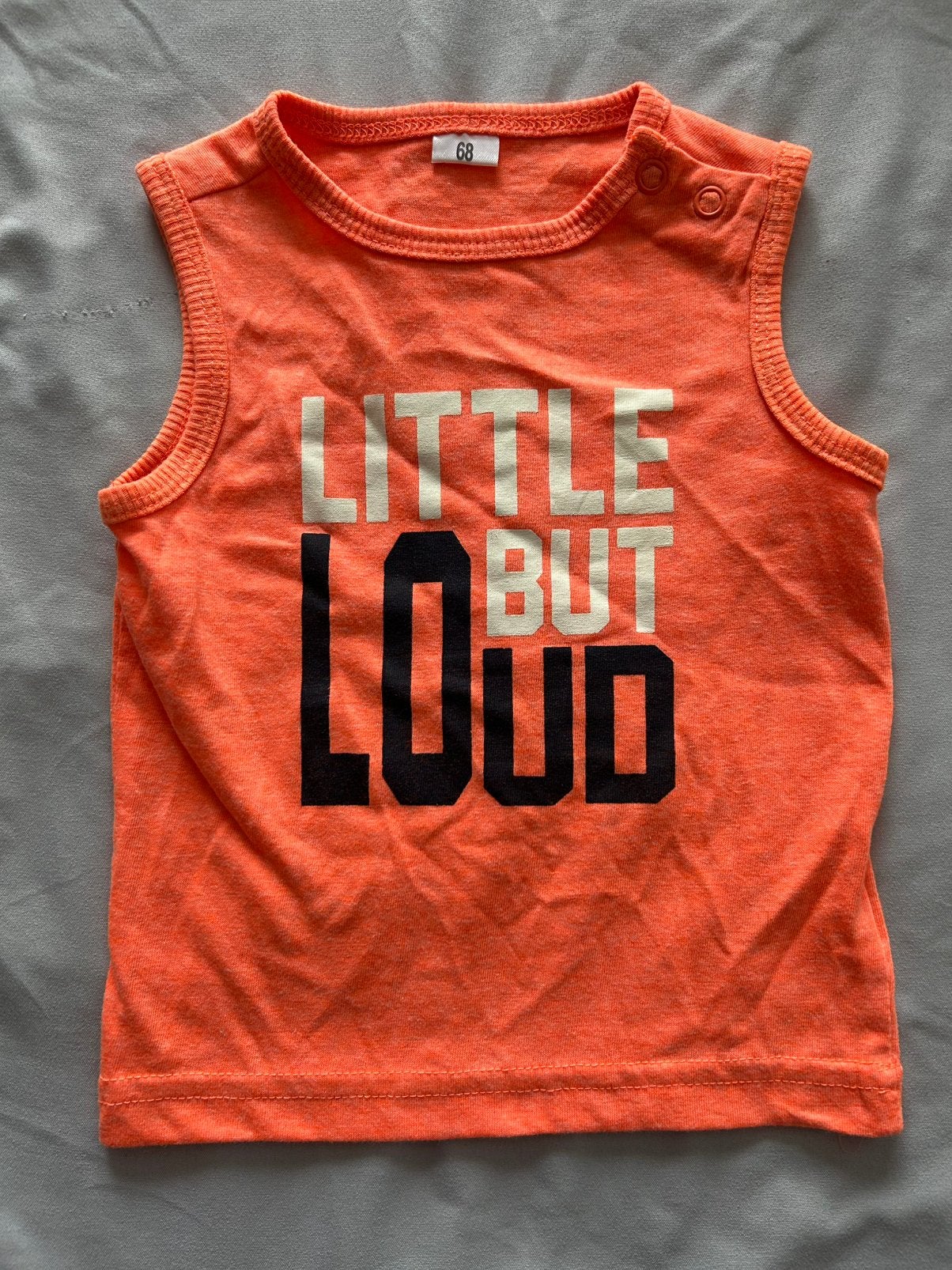 Oranje Shirtje Maat 68, Kinderen en Baby's, Babykleding | Maat 68, Ophalen of Verzenden, Zo goed als nieuw, Jongetje of Meisje