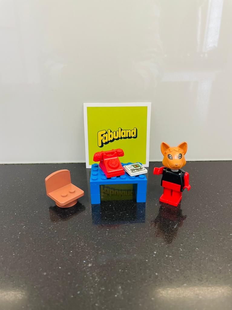 Lego Fabuland 3716 | Small Office, Gebruikt, Lego, Ophalen of Verzenden, Inclusief minifiguren
