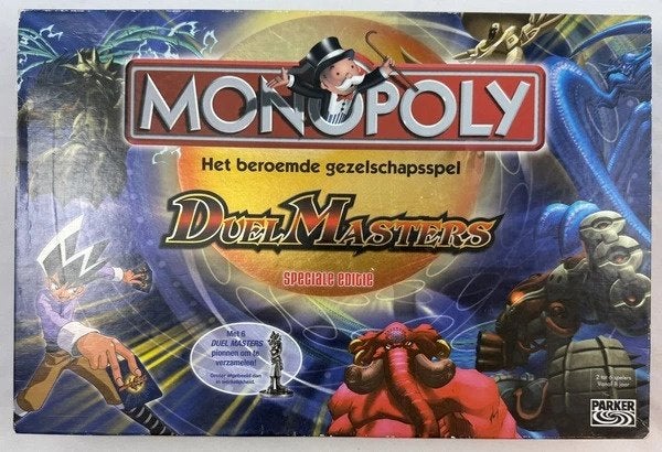 Monopoly Duel Masters Bordspel Speciale Editie Parker, Hobby en Vrije tijd, Gezelschapsspellen | Bordspellen, Coolsingel 104, 3011 AG Rotterdam, Netherlands