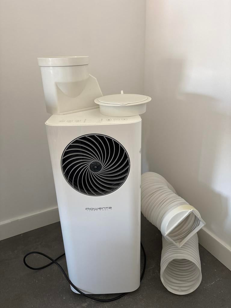 Rowenta Turbo Cool Plus Airco, Ophalen, Minder dan 60 m³, 3 snelheden of meer, Zo goed als nieuw