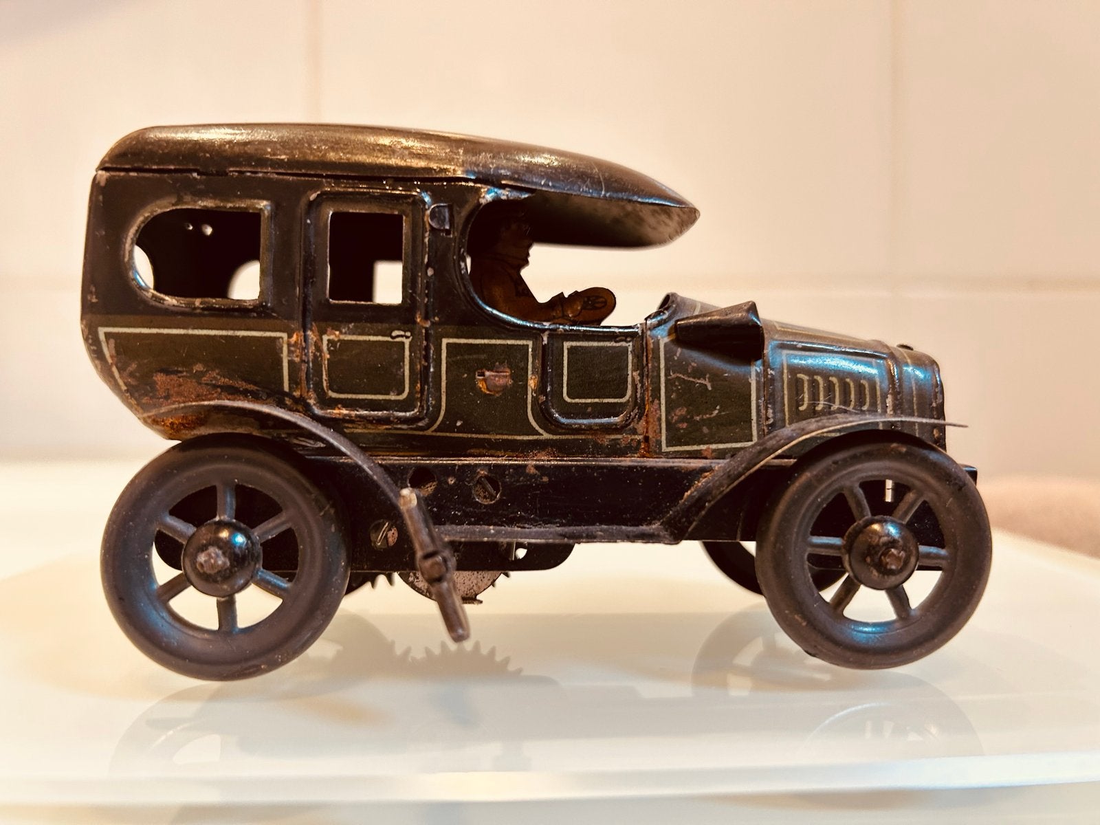 Karl Bub blikken speelgoedauto, Made in Germany, Antiek en Kunst, Antiek | Speelgoed, Ophalen